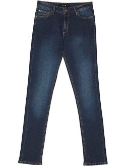 Brixton Straight & Narrow Jeans in Mountain Blue (Big Kids)