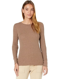 Michael Stars Thermal Juliet Crew Neck Top