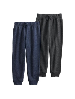 Boys 4-12 Jumping Beans 2-Pack Fleece Joggers