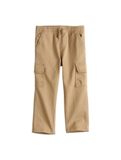 Toddler Boy Jumping Beans Open Leg Twill Cargo Pants