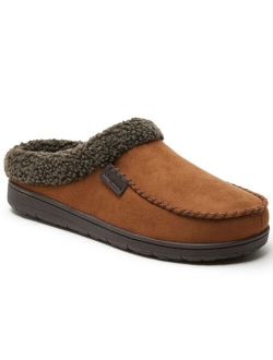 Men's Brendan Microsuede Moc Toe Clog Slippers