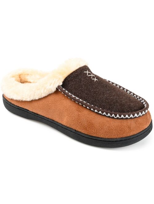 Vance Co. Men's Henry Moccasin Clog Slippers