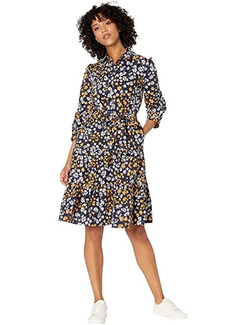 Draper James Loretta Shirtdress in Fall Field Flowers