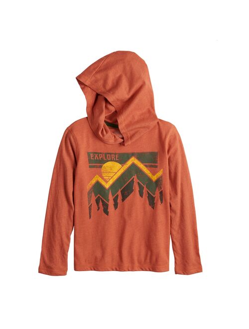 Boys 4-12 Jumping Beans® "Explore" Graphic Hooded Tee