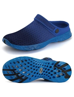 Men's Women's Quick Dry Garden Shoes Lightweight Gardening Clog Shoes Water Sandals for Sports Outdoor Beach Pool Exercise
