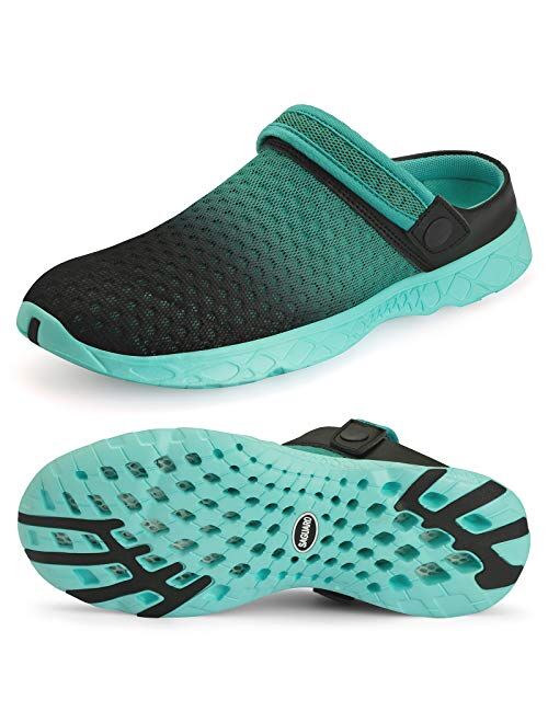 SAGUARO Men's Women's Quick Dry Garden Shoes Lightweight Gardening Clog Shoes Water Sandals for Sports Outdoor Beach Pool Exercise