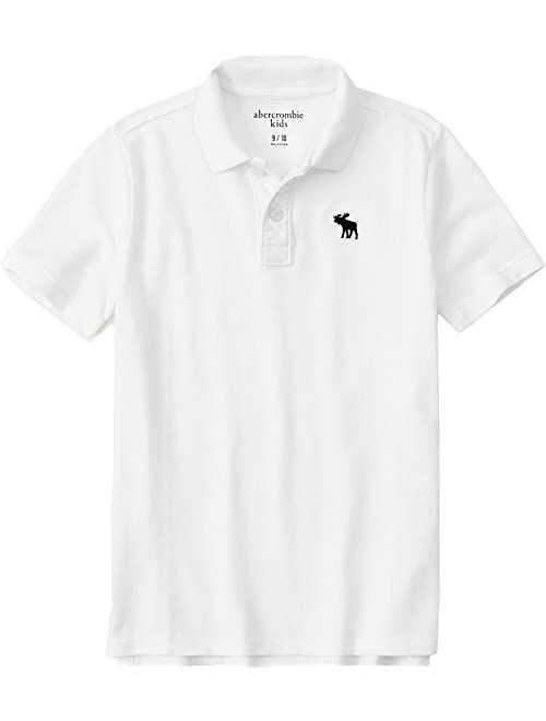 Abercrombie & Fitch abercrombie kids Short Sleeve Core Polo (Little Kids/Big Kids)