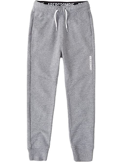 abercrombie kids Logo Joggers (Little Kids/Big Kids)