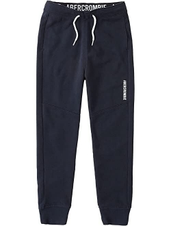 abercrombie kids Logo Joggers (Little Kids/Big Kids)