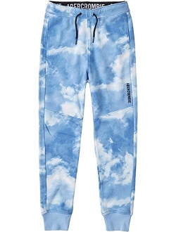 abercrombie kids Logo Joggers (Little Kids/Big Kids)