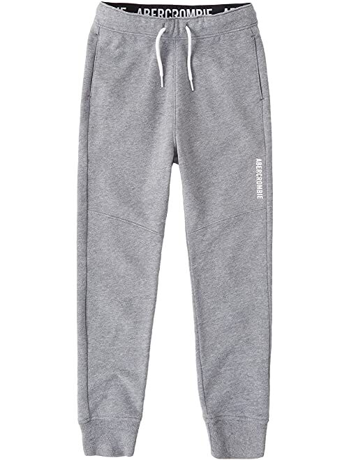 Abercrombie & Fitch abercrombie kids Logo Joggers (Little Kids/Big Kids)