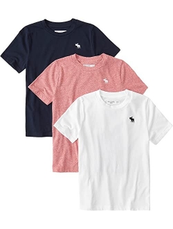 abercrombie kids Short Sleeve Basic Multipack Tee (Little Kids/Big Kids)