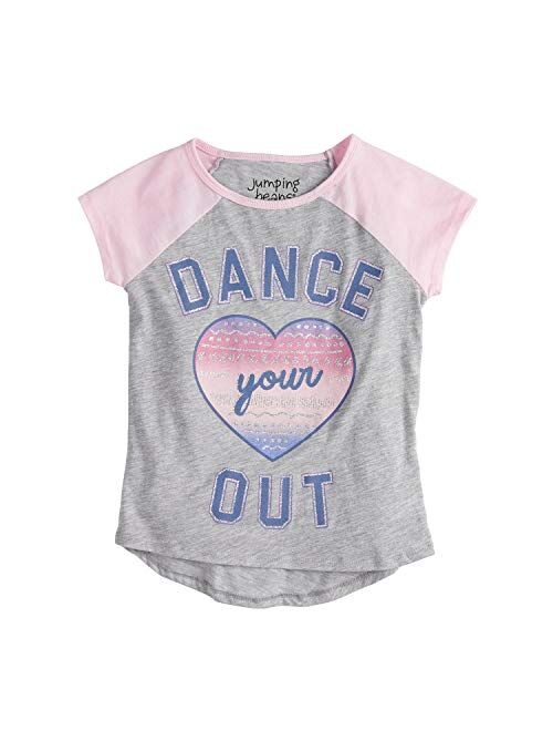 Jumping Beans Little Girls' 4-12 Dance Your Heart Out Tee