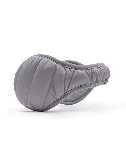 Women's Down Winter Ear Warmers | Behind-the-Head Adjustable & Foldable Earmuffs