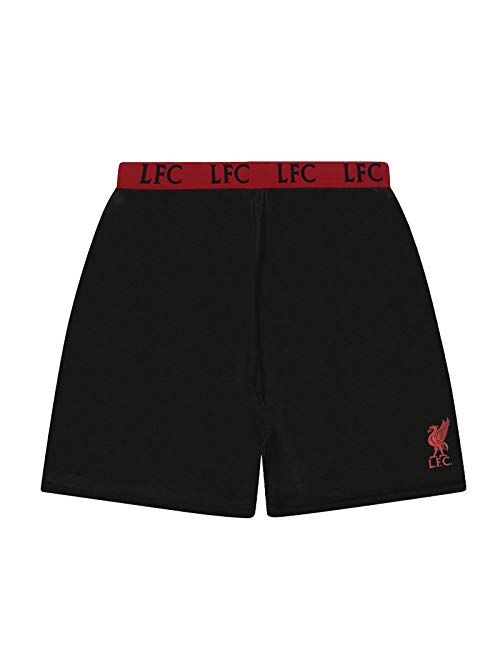 Liverpool F.C. Liverpool FC Official Soccer Gift Mens Loungewear Short Pajamas