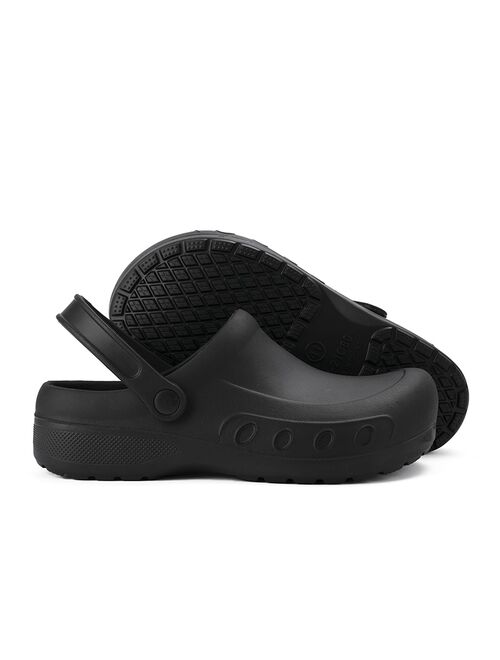 Men Chef Clogs Men Kitchen Shoes EVA Injection Shoes Anti-slip Outsole Comfortable Garden Clogs Waterproof Sandal Big Size 40-49