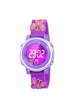 Viposoon 3D Kids Waterproof Watch Toys - Best Toys Gifts for Girls Age 3-10