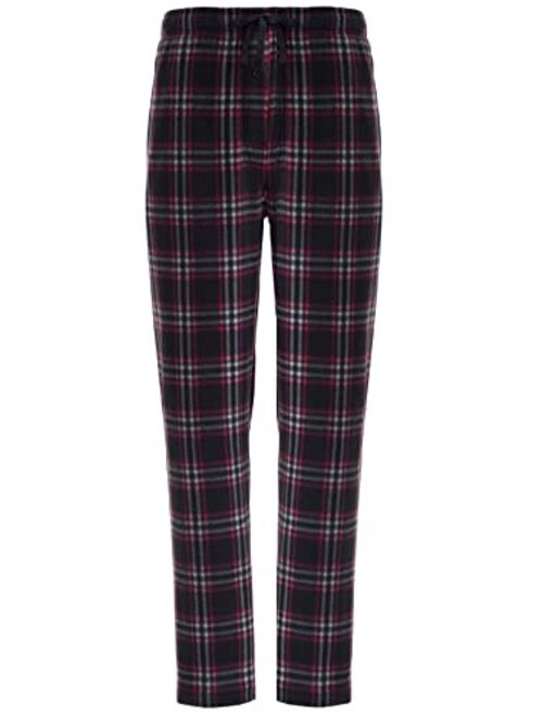 Fruit of the Loom Men's Yarn-dye Woven Flannel Pajama Pant