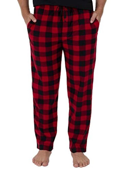 Fruit of the Loom Men's Yarn-dye Woven Flannel Pajama Pant