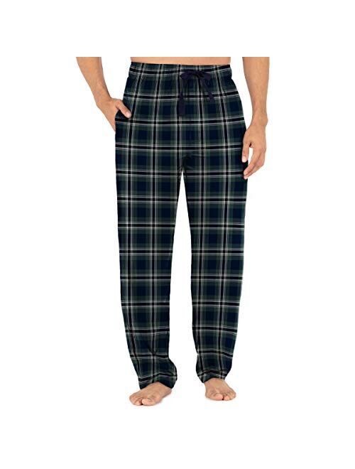 Fruit of the Loom Men's Yarn-dye Woven Flannel Pajama Pant