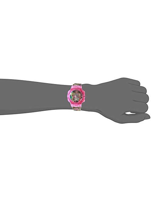 L.O.L. Surprise! LOL Girls' Quartz Watch with Silicone Strap, Multicolor, 13 (Model: LOL4310OMGAZ)