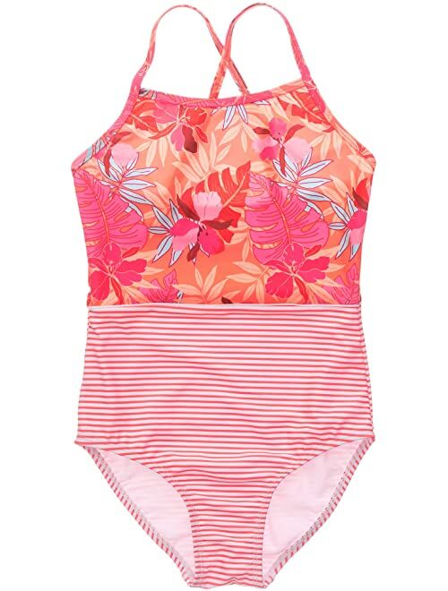 Buy Snapper Rock Sustainable Tropical Punch Classic Crossback Swimsuit ...