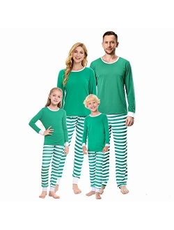 MyFav Matching Family Christmas Pajamas Set Soft Holiday Clothes Sleepwear