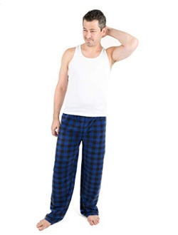 Men's Pajama Pants Fleece Lounge Sleep Pj Bottoms Christmas Pjs (Size XSmall-XXLarge)