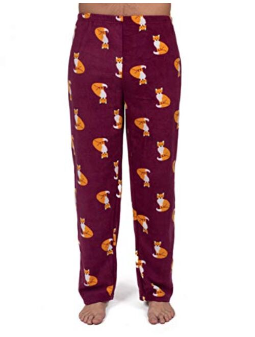 Leveret Men's Pajama Pants Fleece Lounge Sleep Pj Bottoms Christmas Pjs (Size XSmall-XXLarge)