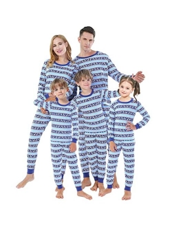 Wephupsho Family Christmas Pjs Matching Sets Baby Christmas Matching Jammies for Adults and Kids Holiday Xmas Sleepwear Set