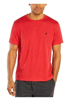 Men's Short Sleeve Crew Neck Soft Knit Sleep Tee