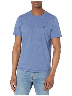 Men's Short Sleeve Crew Neck Soft Knit Sleep Tee