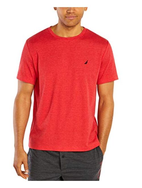 Nautica Men's Short Sleeve Crew Neck Soft Knit Sleep Tee