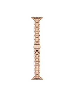 Rose Gold-Tone Stainless Steel 38/40mm Bracelet Band for Apple Watch