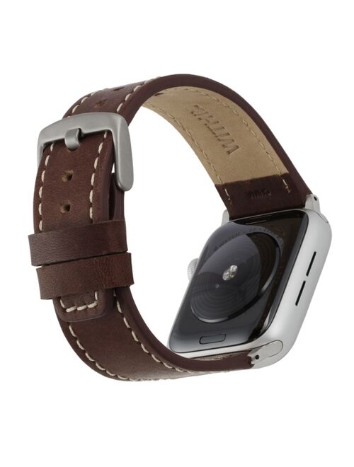 Apple Watch Band Brown Leather, 42/44/45mm