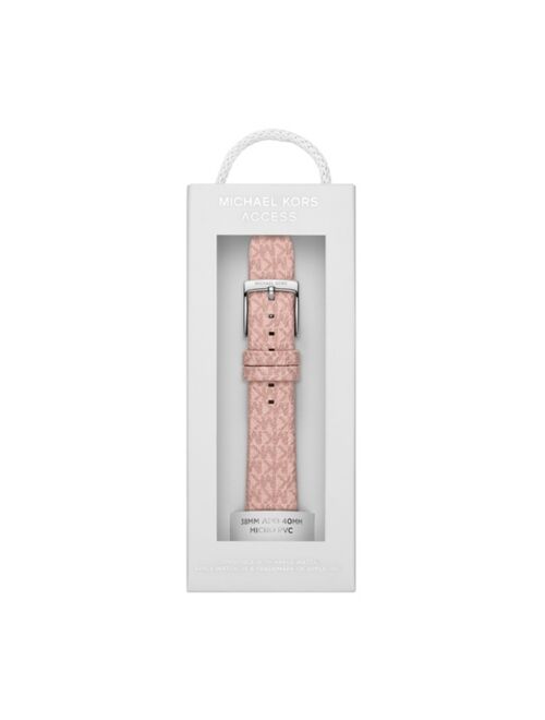 Michael Kors Micro Logo Blush PVC 38/40mm Band for Apple Watch®