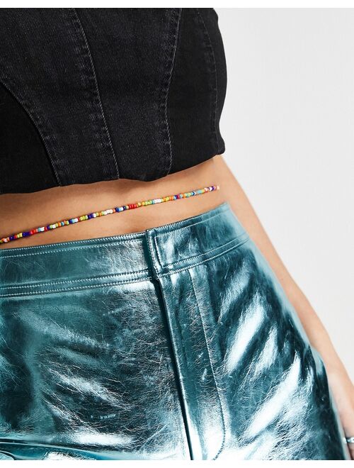 Asos Design waist beads in multicolor design