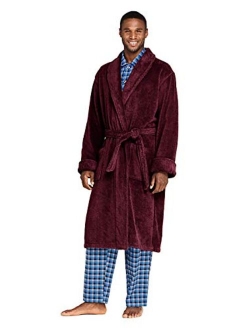 Men's Turkish Terry Cloth Robe Calf Length with Pockets