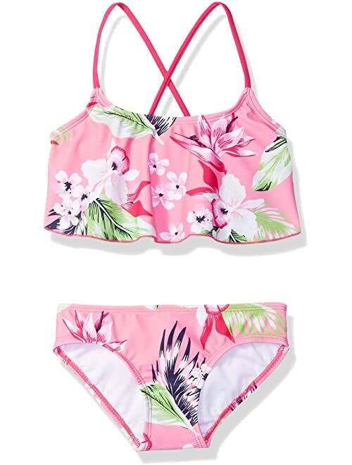 Kanu Surf Alania Floral Flounce Bikini Beach Sport 2-piece Swimsuit