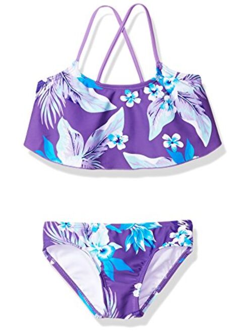 Kanu Surf Alania Floral Flounce Bikini Beach Sport 2-piece Swimsuit