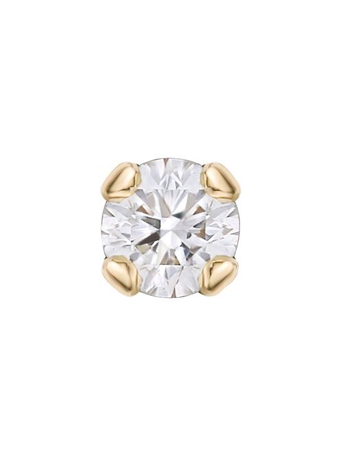 Lila Moon 14k Gold 2.4 mm Diamond Accent Nose Stud