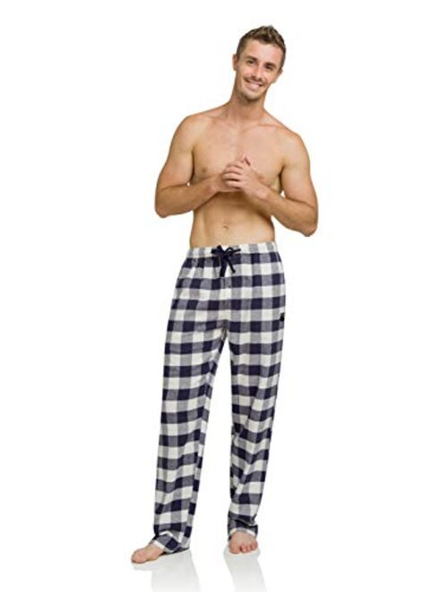 3 Pack Mens Ultra Soft Bottoms, Flannel Pajama (PJs), Lounge, Sleep Pants Assorted Various Plaids