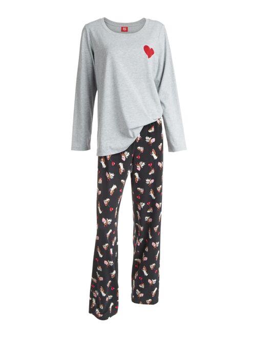 Family Pajamas Matching Heart Hound Pajama Set