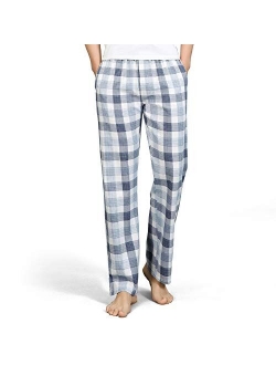 RENZER Men's Sleep Pajama Pants 100% Knit Cotton Sleep Long Lounge Pants