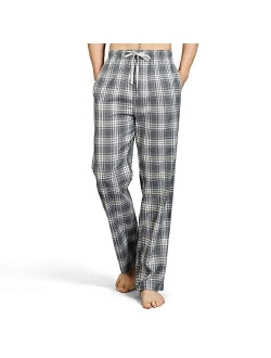 RENZER Men's Sleep Pajama Pants 100% Knit Cotton Sleep Long Lounge Pants