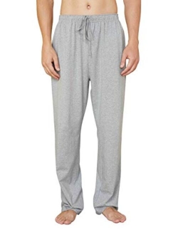 WORW Mens Pajama Pants, Soft Cotton Sleep Lounge Pants