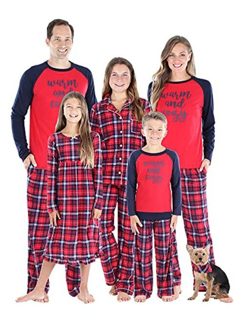 SleepytimePJs Holiday Family Matching Fleece Pajama PJ Sets