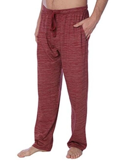 Beverly Rock Men's Jersey Knit Pajama Pants Long Lounge Pants Available in Plus Size