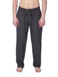 Beverly Rock Men's Jersey Knit Pajama Pants Long Lounge Pants Available in Plus Size