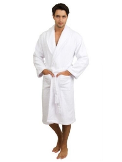 TowelSelections Men’s Robe, Turkish Cotton Terry Shawl Bathrobe